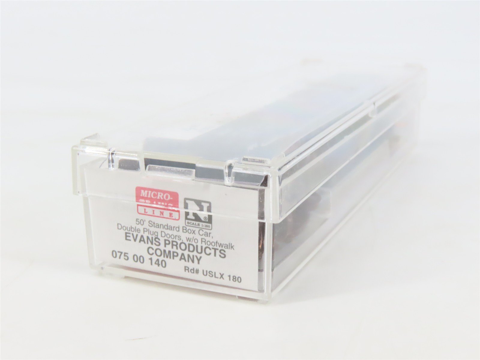N Scale Micro-Trains MTL 07500140 USLX Evans Products Company 50' Box Car #180