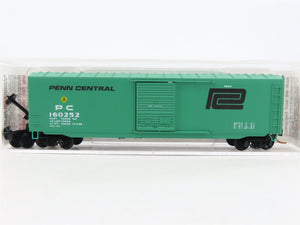 N Scale Micro-Trains MTL 07700110 PC Penn Central 50' Single Door Boxcar #160252
