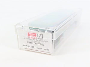 N Scale Micro-Trains MTL 07700110 PC Penn Central 50' Single Door Boxcar #160252