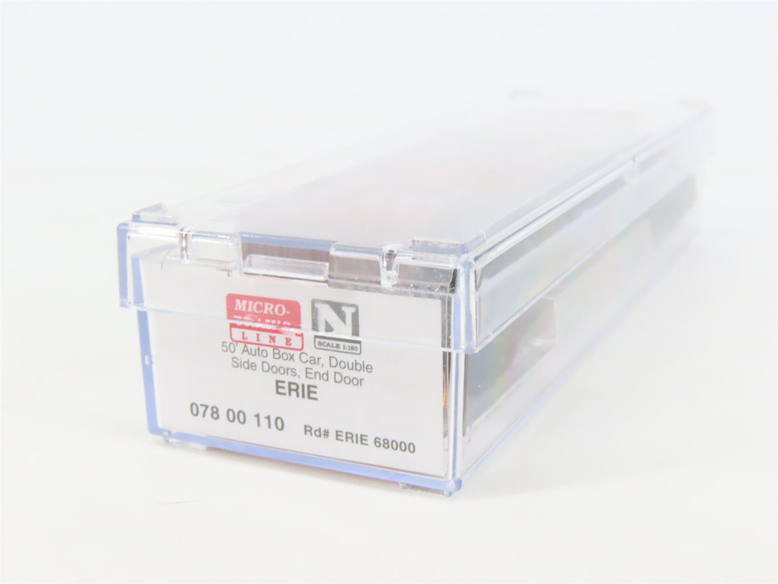 N Scale Micro-Trains MTL 07800110 Erie Railroad 50' Auto Box Car #68000