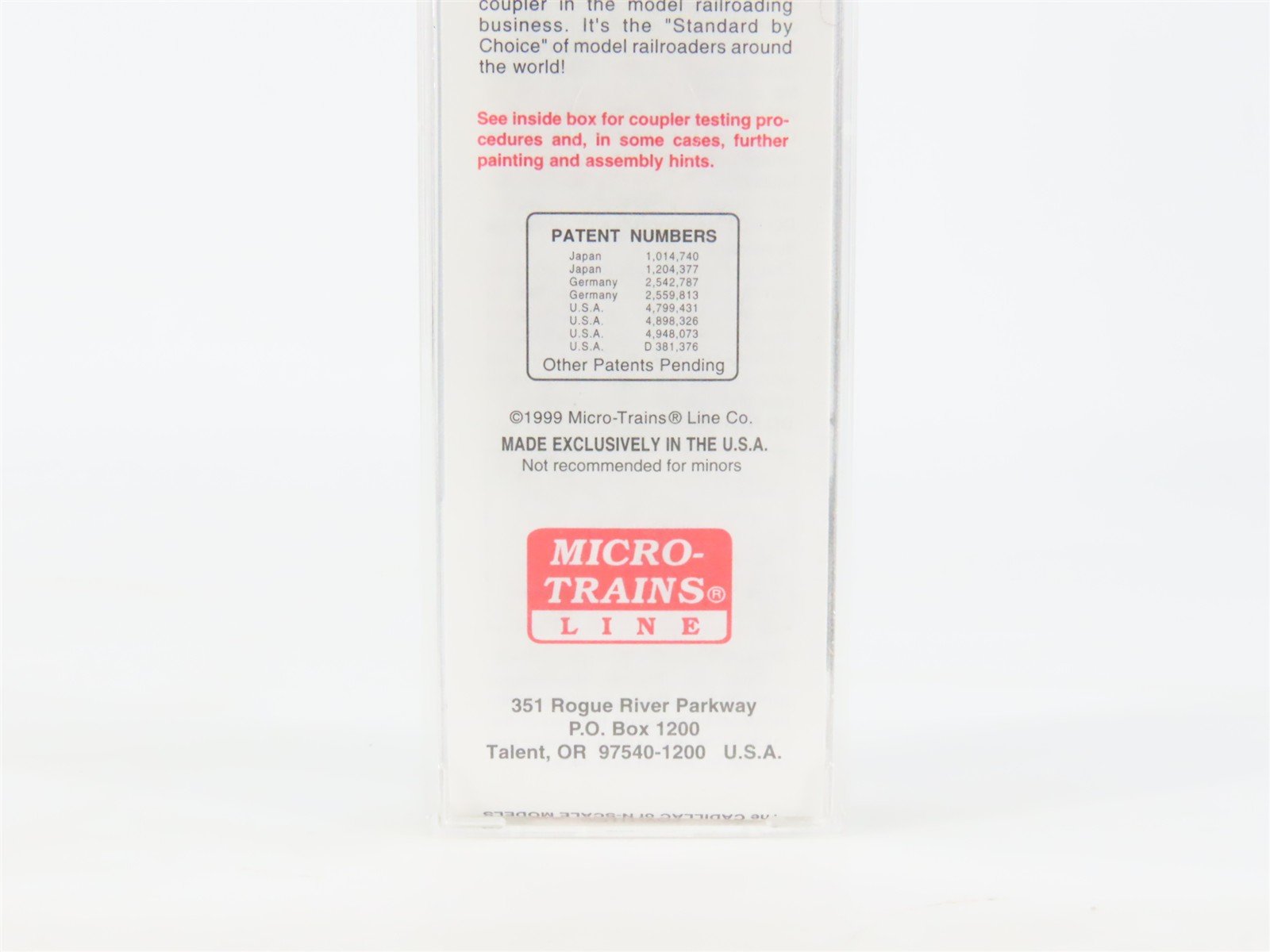 N Scale Micro-Trains MTL 77040 USN United States Navy 50' Box Car #61-05146
