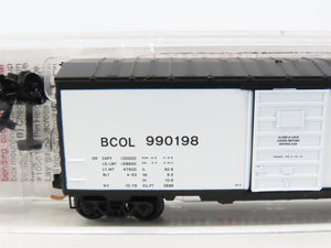 N Scale Micro-Trains MTL 07300060 BCOL British Columbia 40' Box Car #990198