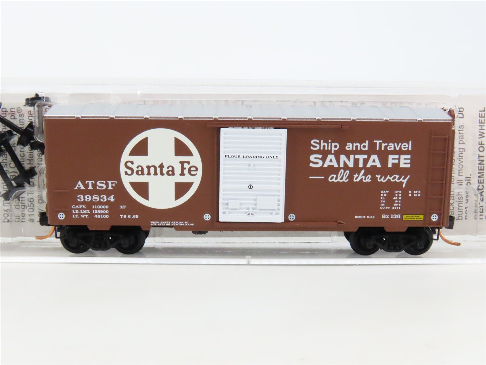 N Scale Micro-Trains MTL 73040 ATSF Santa Fe 