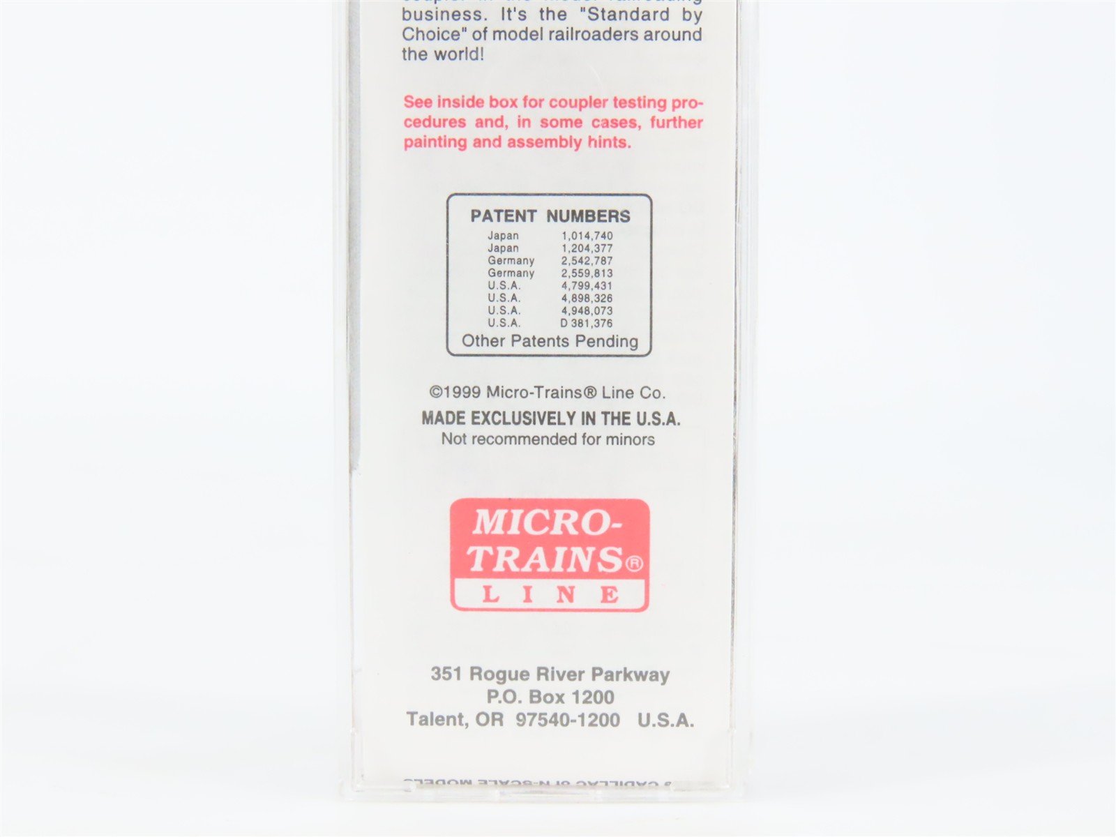 N Scale Micro-Trains MTL 79020 NP Northern Pacific 50' Double Door Boxcar #39610
