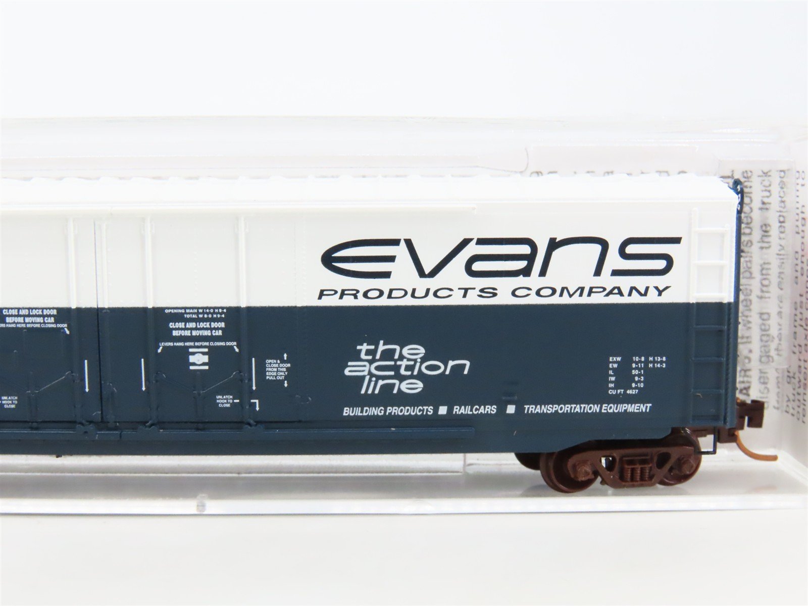 N Scale Micro-Trains MTL 07500140 USLX Evans Products Company 50' Box Car #180