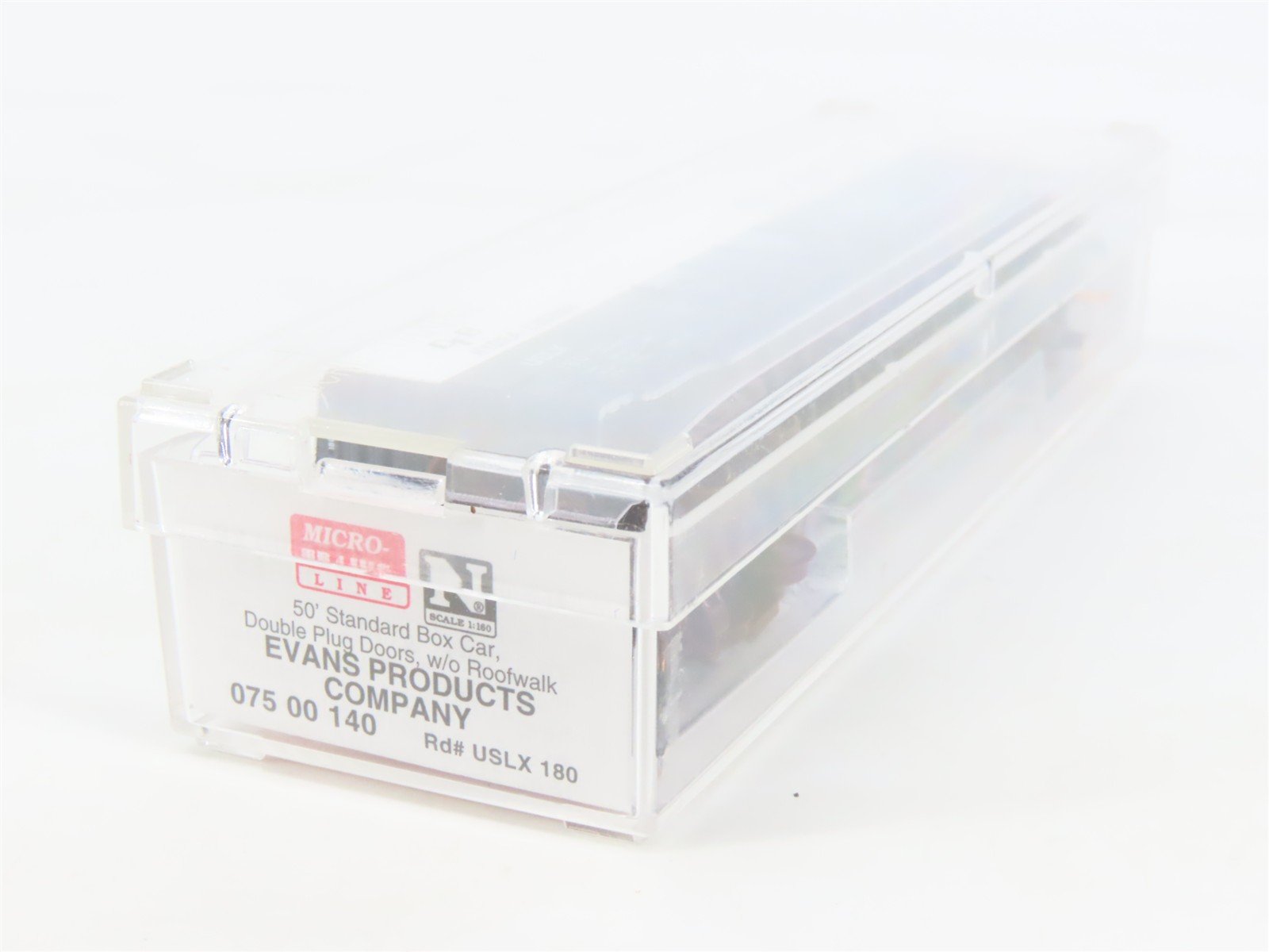 N Scale Micro-Trains MTL 07500140 USLX Evans Products Company 50' Box Car #180