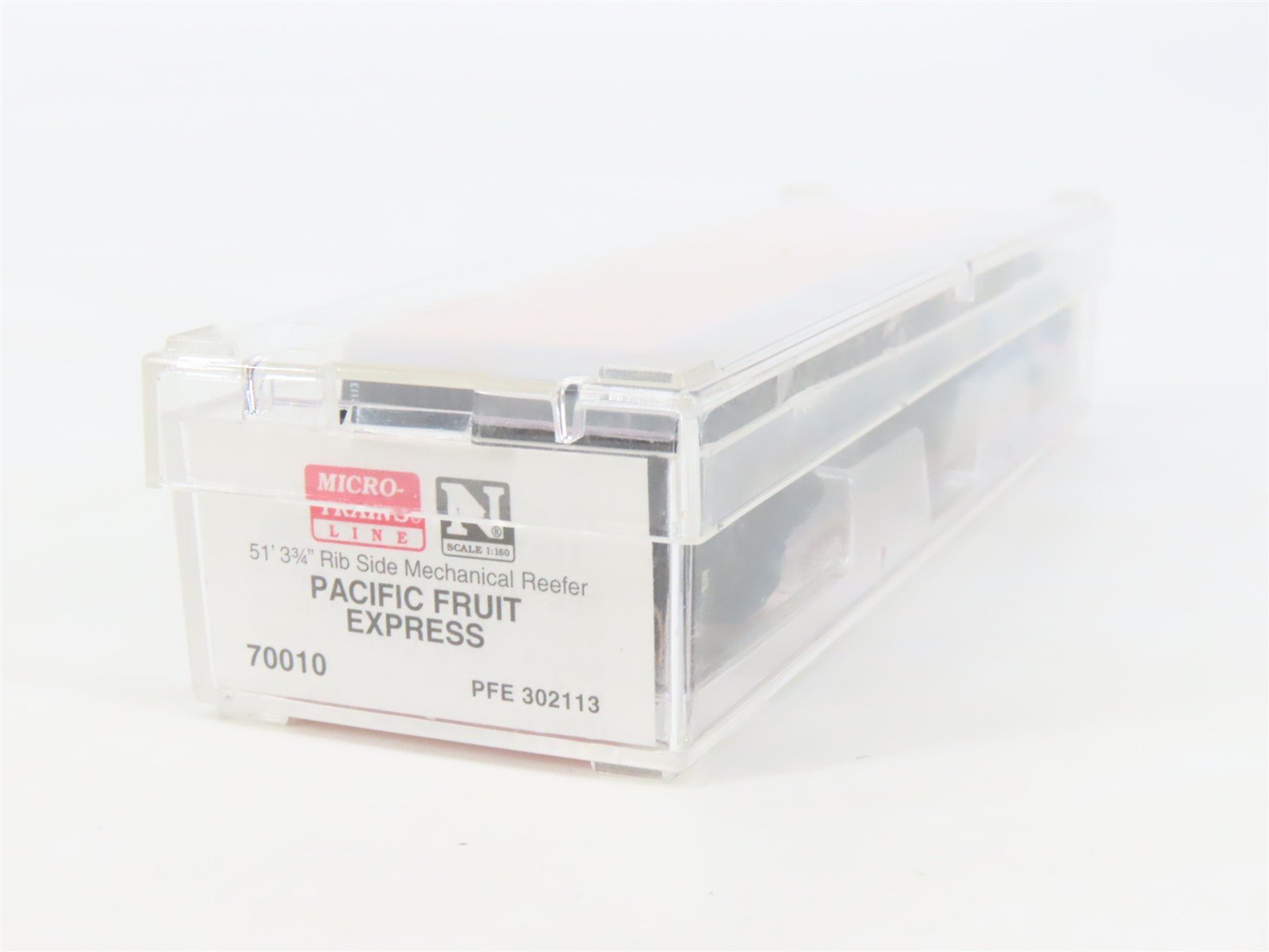 N Micro-Trains MTL 70010 SP UP PFE Pacific Fruit Express Mech. Reefer #302113