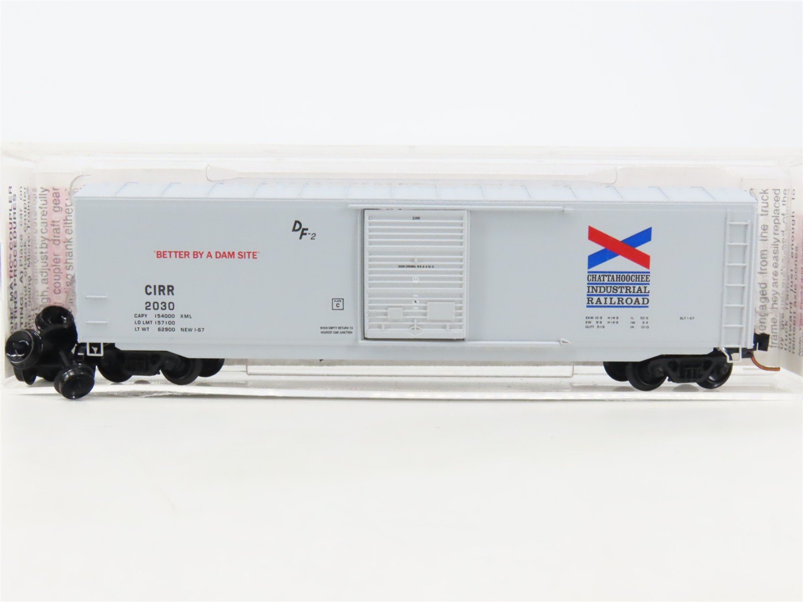N Scale Micro-Trains MTL 07700100 CIRR Chattahoochee Industrial 50' Boxcar #2030