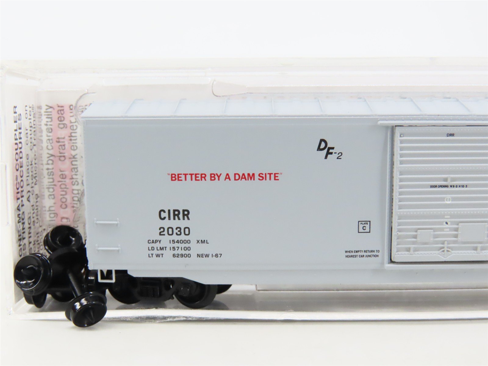 N Scale Micro-Trains MTL 07700100 CIRR Chattahoochee Industrial 50' Boxcar #2030