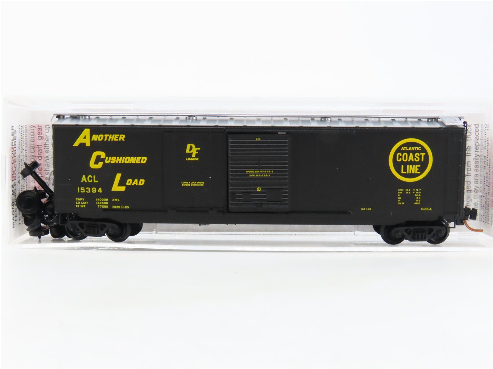 N Scale Micro-Trains MTL 03300170 ACL Atlantic Coast Line 50' Box Car #15394