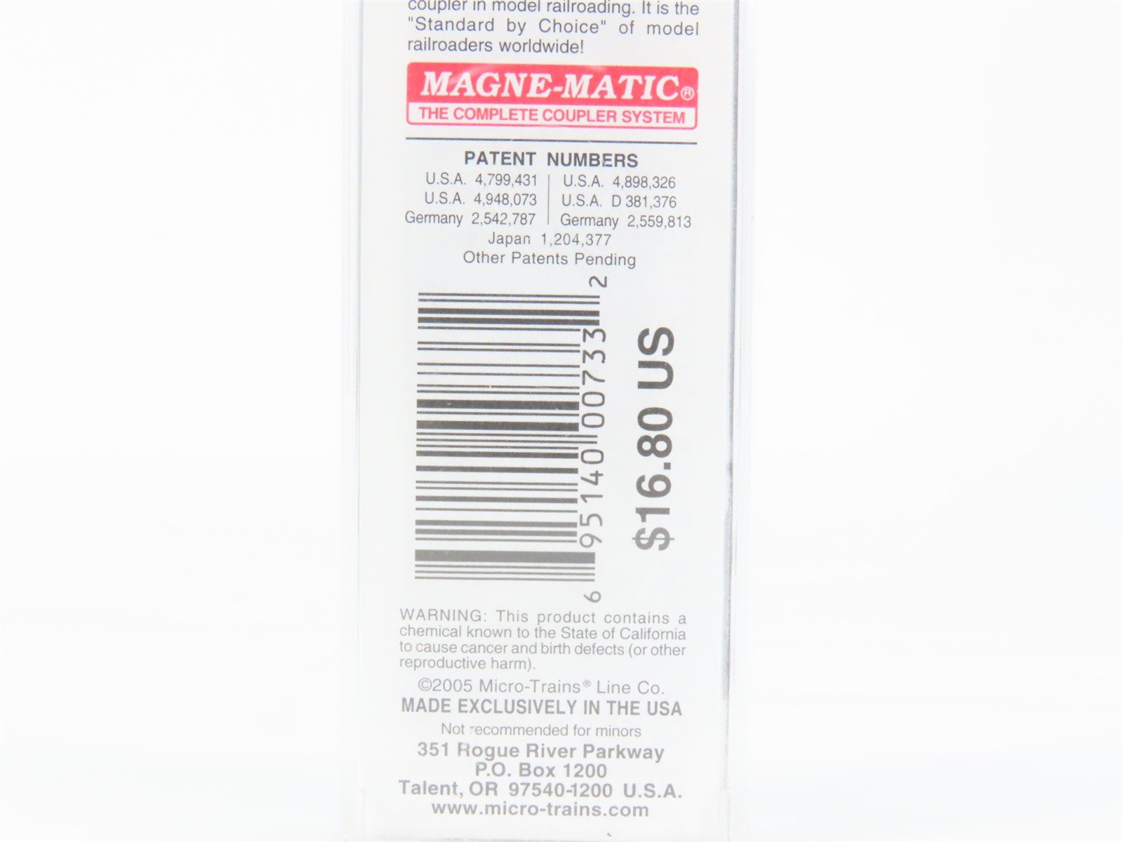 N Scale Micro-Trains MTL 03300170 ACL Atlantic Coast Line 50' Box Car #15394