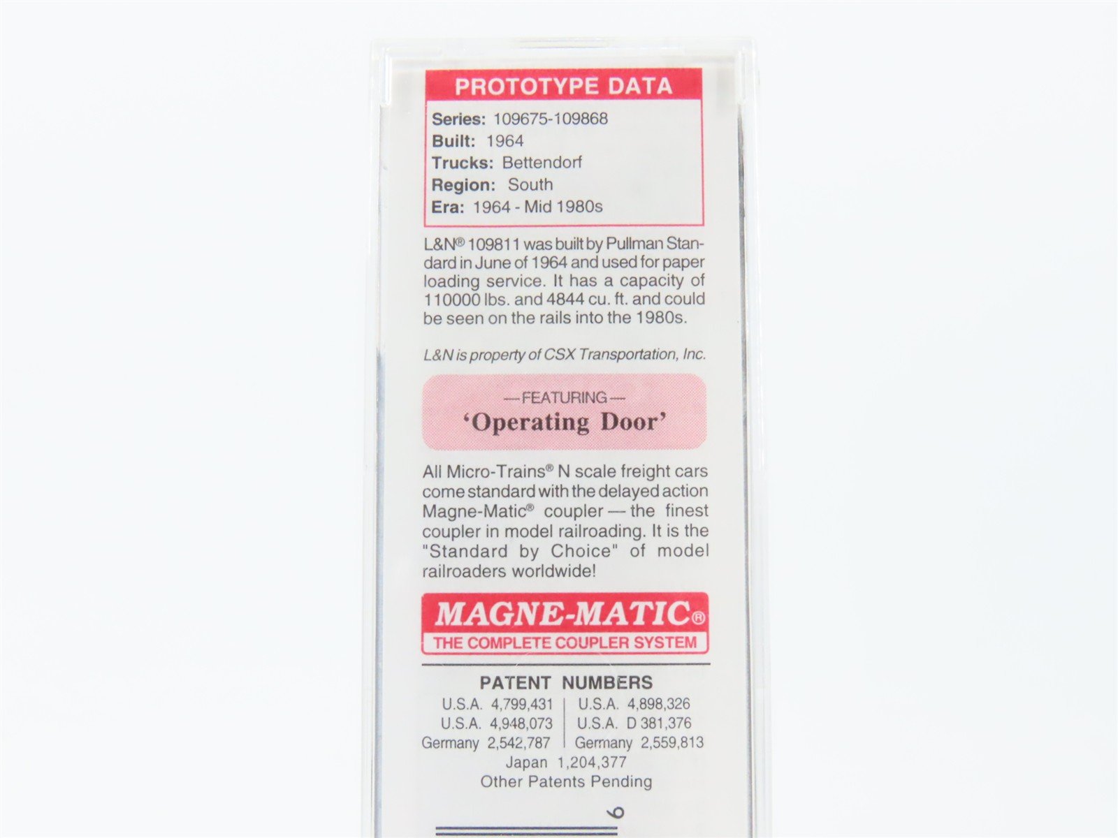 N Scale Micro-Trains MTL 77130 L&N 