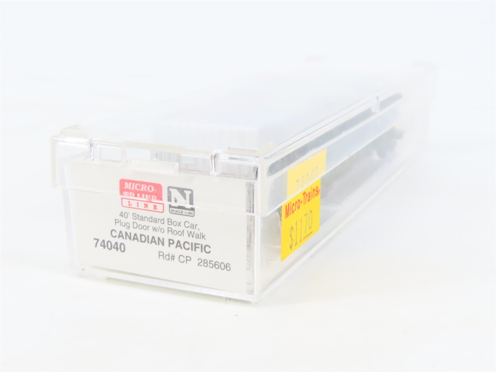 N Scale Micro-Trains MTL 74040 CP Canadian Pacific 40' Plug Door Box Car #285606