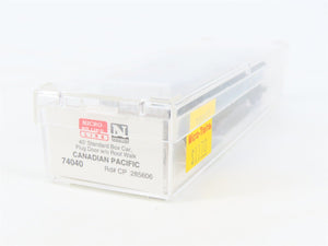 N Scale Micro-Trains MTL 74040 CP Canadian Pacific 40' Plug Door Box Car #285606