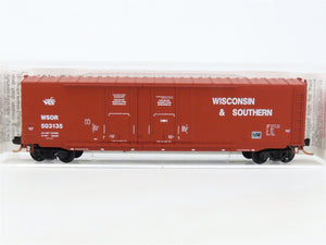 N Scale Micro-Trains MTL 75070 WSOR Wisconsin & Southern 50' Box Car #503135