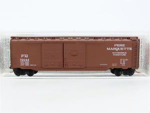 N Scale Micro-Trains MTL 78100 PM Pere Marquette 50' Automobile Box Car #72142