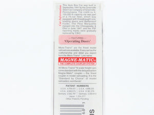 N Scale Micro-Trains MTL 78100 PM Pere Marquette 50' Automobile Box Car #72142