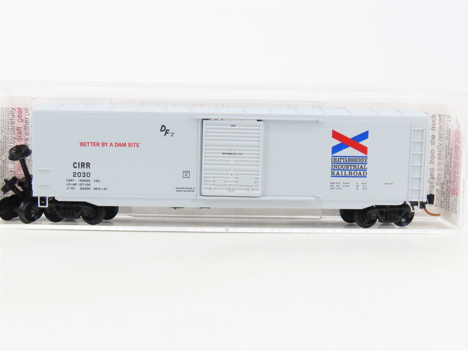 N Scale Micro-Trains MTL 07700100 CIRR Chattahoochee Industrial 50' Boxcar #2030