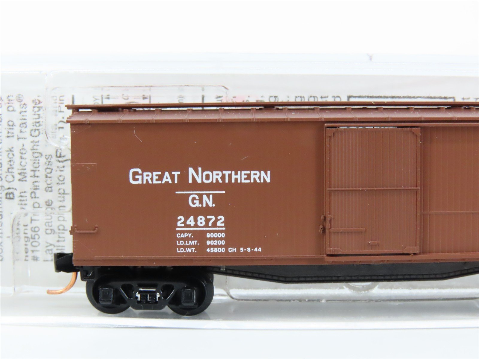 N Micro-Trains MTL 42080 GN Great Northern Glacier Nat'l Park 40' Box Car #24872