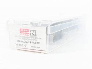 N Scale Micro-Trains MTL 04900530 CP Canadian Pacific 40' Wood Reefer #5609