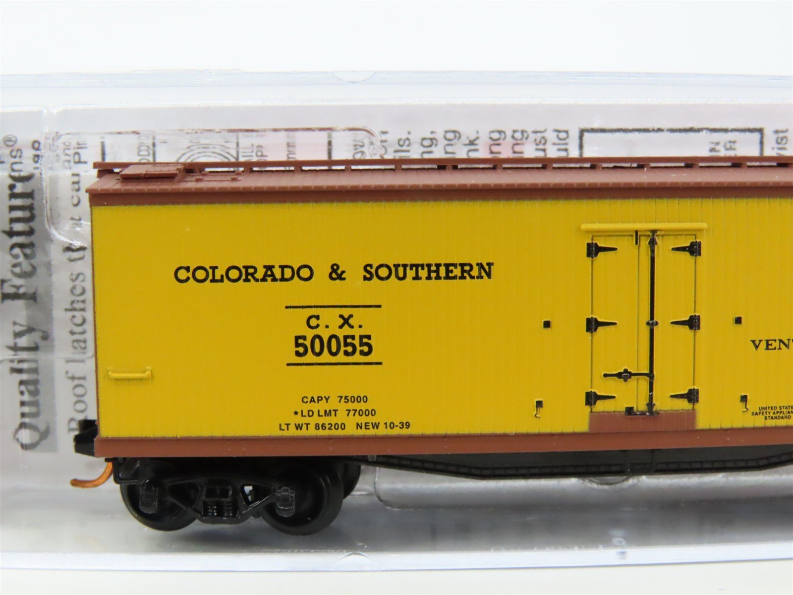 N Micro-Trains MTL 04900370 CX Colorado & Southern Burlington Route Reefer 50055