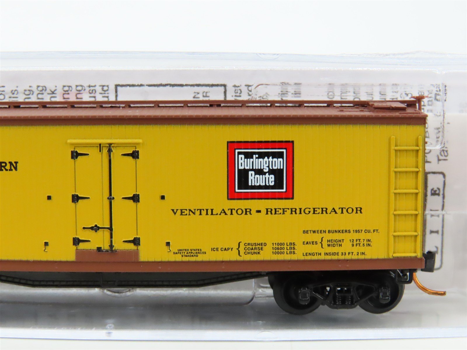 N Micro-Trains MTL 04900370 CX Colorado & Southern Burlington Route Reefer 50055