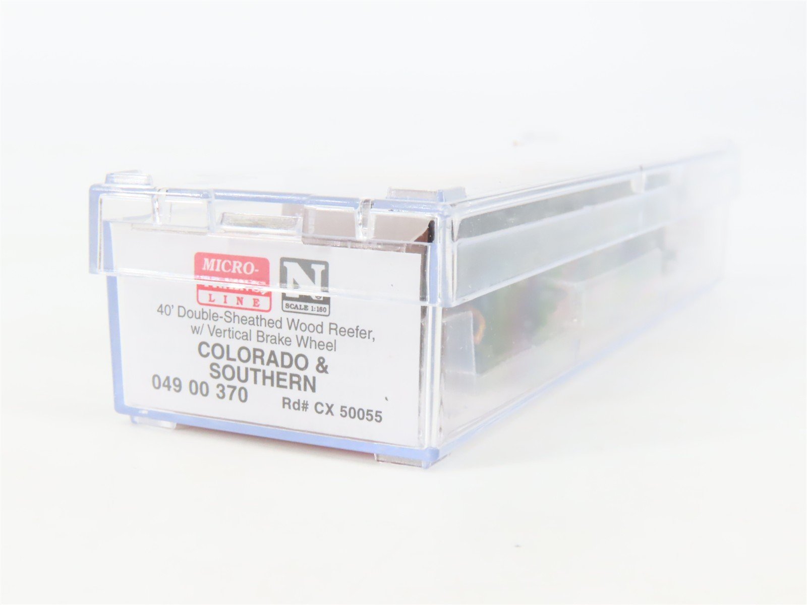 N Micro-Trains MTL 04900370 CX Colorado & Southern Burlington Route Reefer 50055
