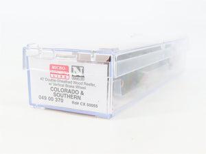 N Micro-Trains MTL 04900370 CX Colorado & Southern Burlington Route Reefer 50055