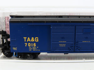 N Scale Micro-Trains MTL 07900060 TA&G TAG Route 50' Wagon Top Box Car #7016