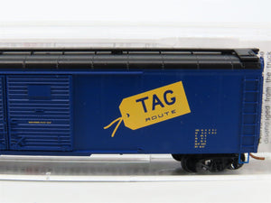 N Scale Micro-Trains MTL 07900060 TA&G TAG Route 50' Wagon Top Box Car #7016