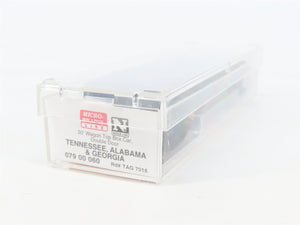 N Scale Micro-Trains MTL 07900060 TA&G TAG Route 50' Wagon Top Box Car #7016