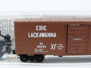 N Scale Micro-Trains MTL 73030 EL Erie Lackawanna 40' Single Door Box Car #88033