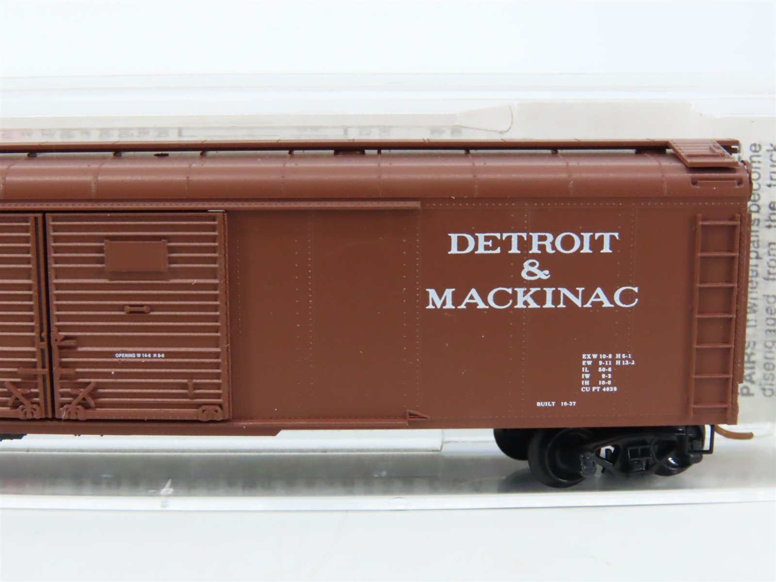 N Scale Micro-Trains MTL 79030 D&M Detroit & Mackinac 50' Wagon Top Boxcar #3440