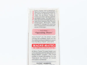N Scale Micro-Trains MTL 79030 D&M Detroit & Mackinac 50' Wagon Top Boxcar #3440