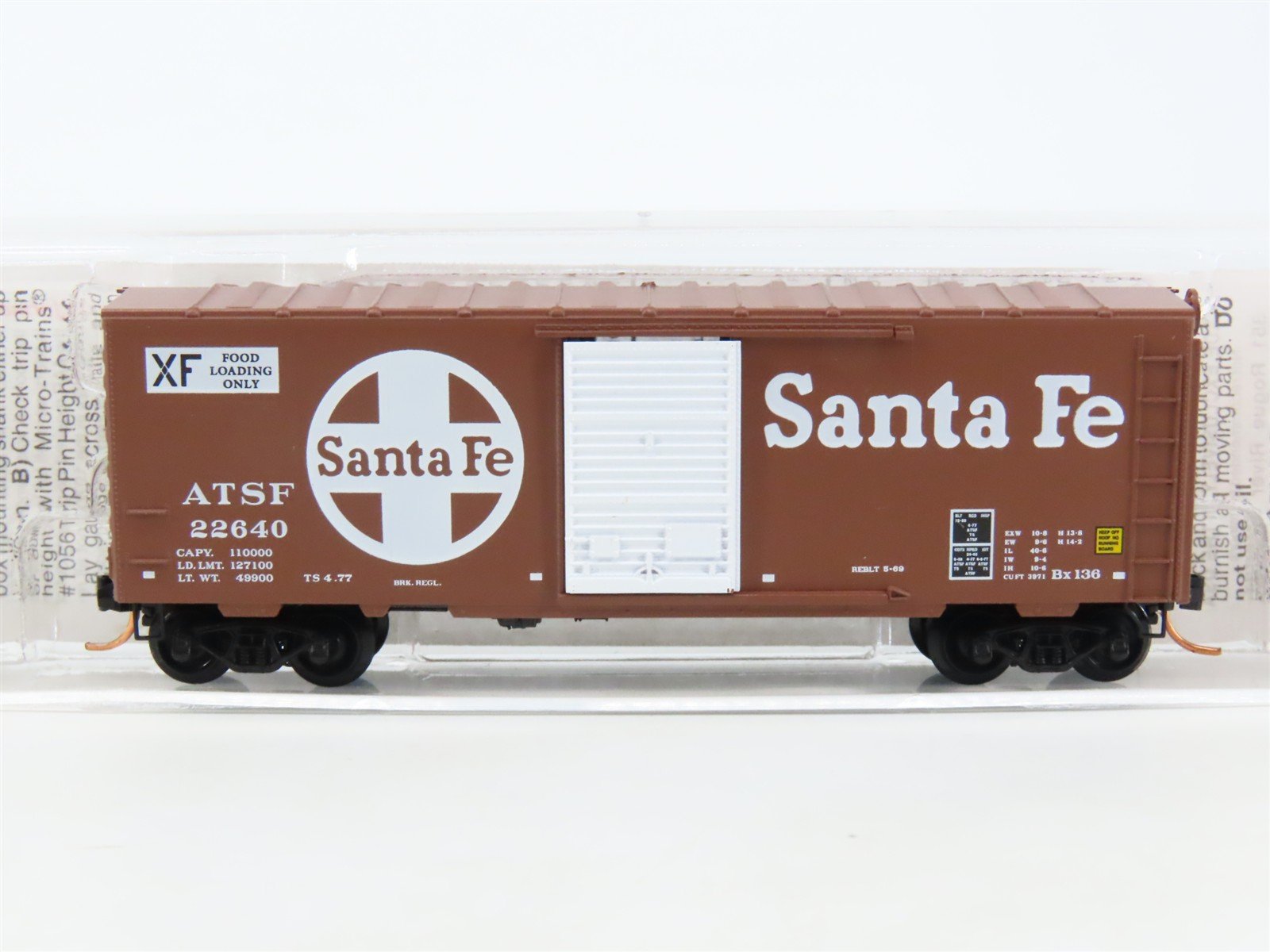 N Scale Micro-Trains MTL 73010 ATSF Santa Fe 