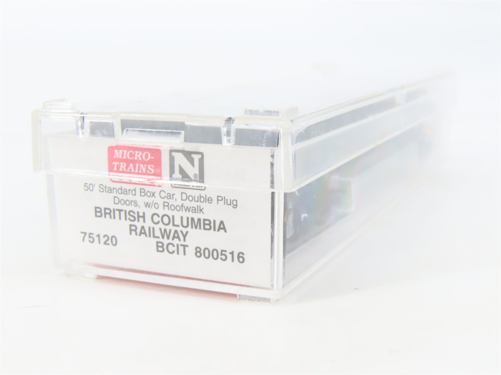 N Scale Micro-Trains MTL 75120 BCIT British Columbia 50' Box Car #800516