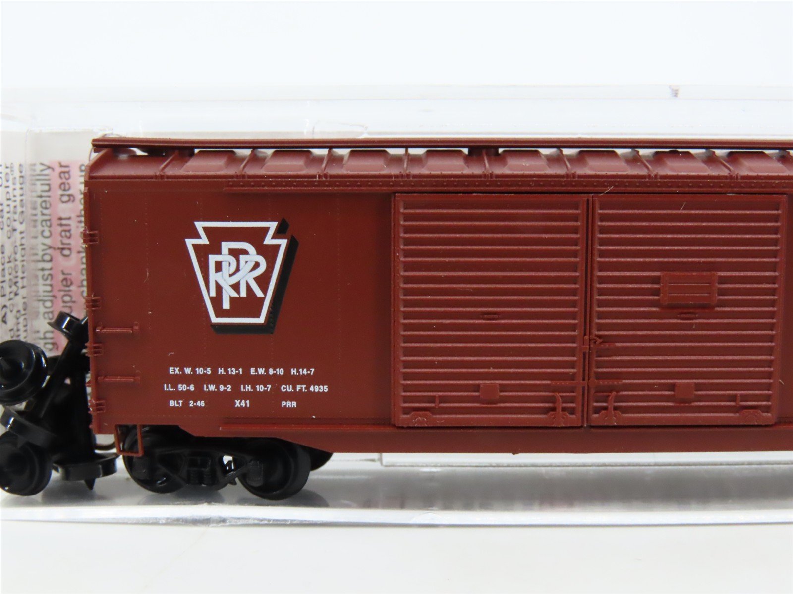 N Scale Micro-Trains MTL 78010 PRR Pennsylvania 50' Auto Box Car #81906