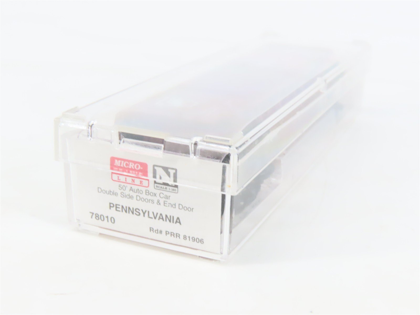N Scale Micro-Trains MTL 78010 PRR Pennsylvania 50' Auto Box Car #81906