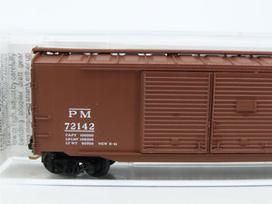 N Scale Micro-Trains MTL 78100 PM Pere Maquette 50' Auto Box Car #72142