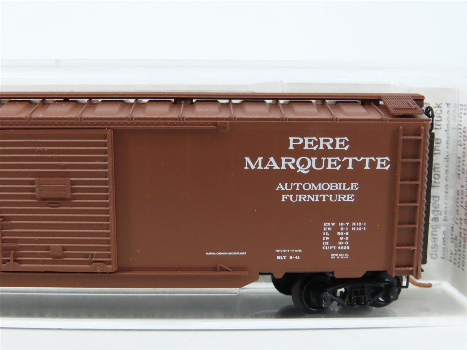 N Scale Micro-Trains MTL 78100 PM Pere Maquette 50' Auto Box Car #72142