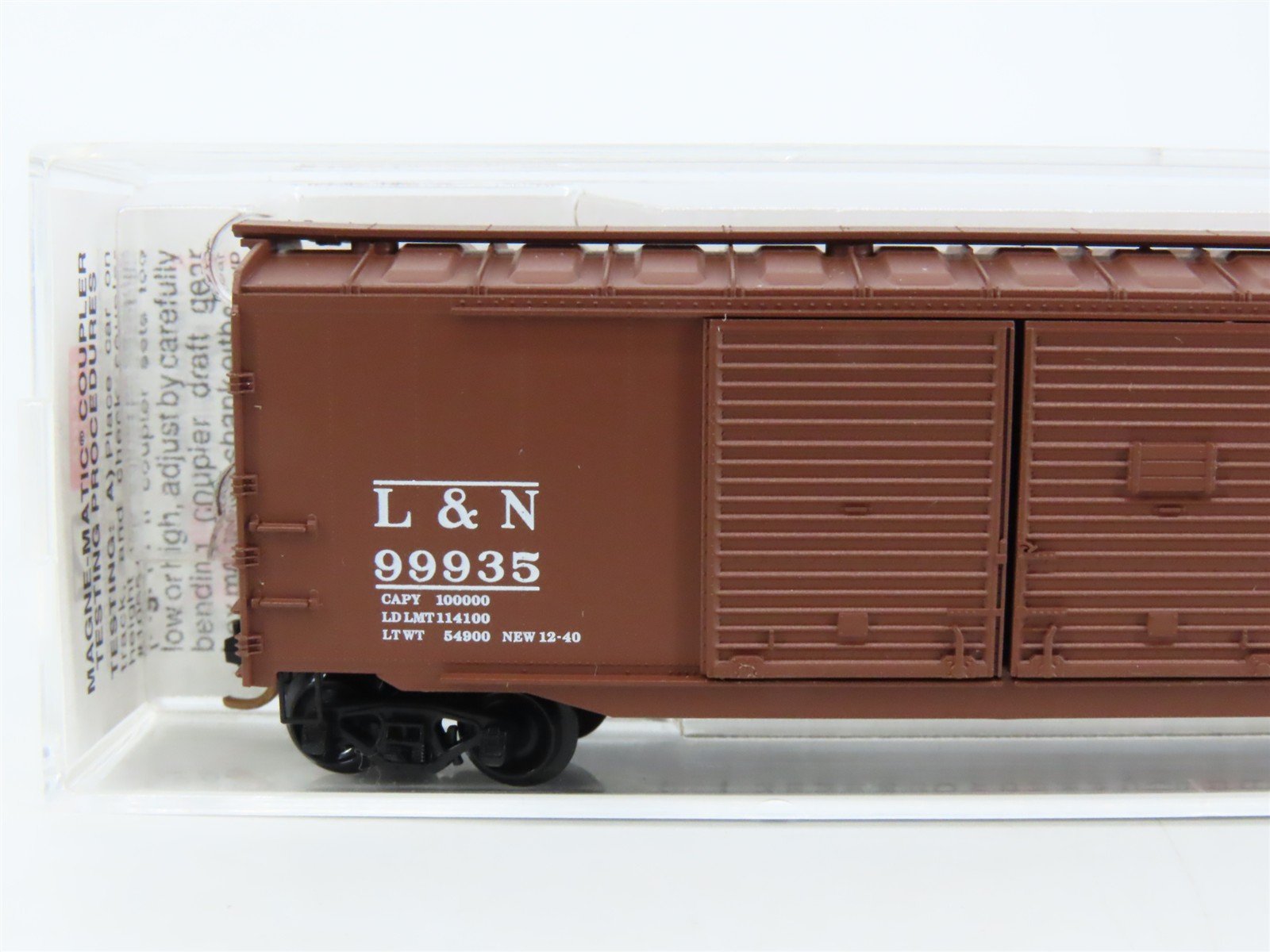 N Scale Micro-Trains MTL 78080 L&N Louisville & Nashville 50' Box Car #99935