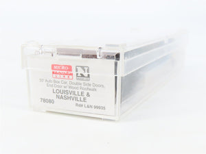 N Scale Micro-Trains MTL 78080 L&N Louisville & Nashville 50' Box Car #99935