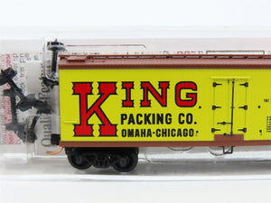 N Scale Micro-Trains MTL 49120 KPCX King Packing Co. 40' Wood Reefer #205
