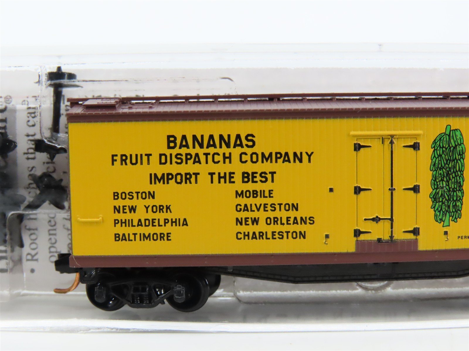 N Scale Micro-Trains MTL 04900390 URTC Mobile & Ohio 40' Wood Reefer #24058