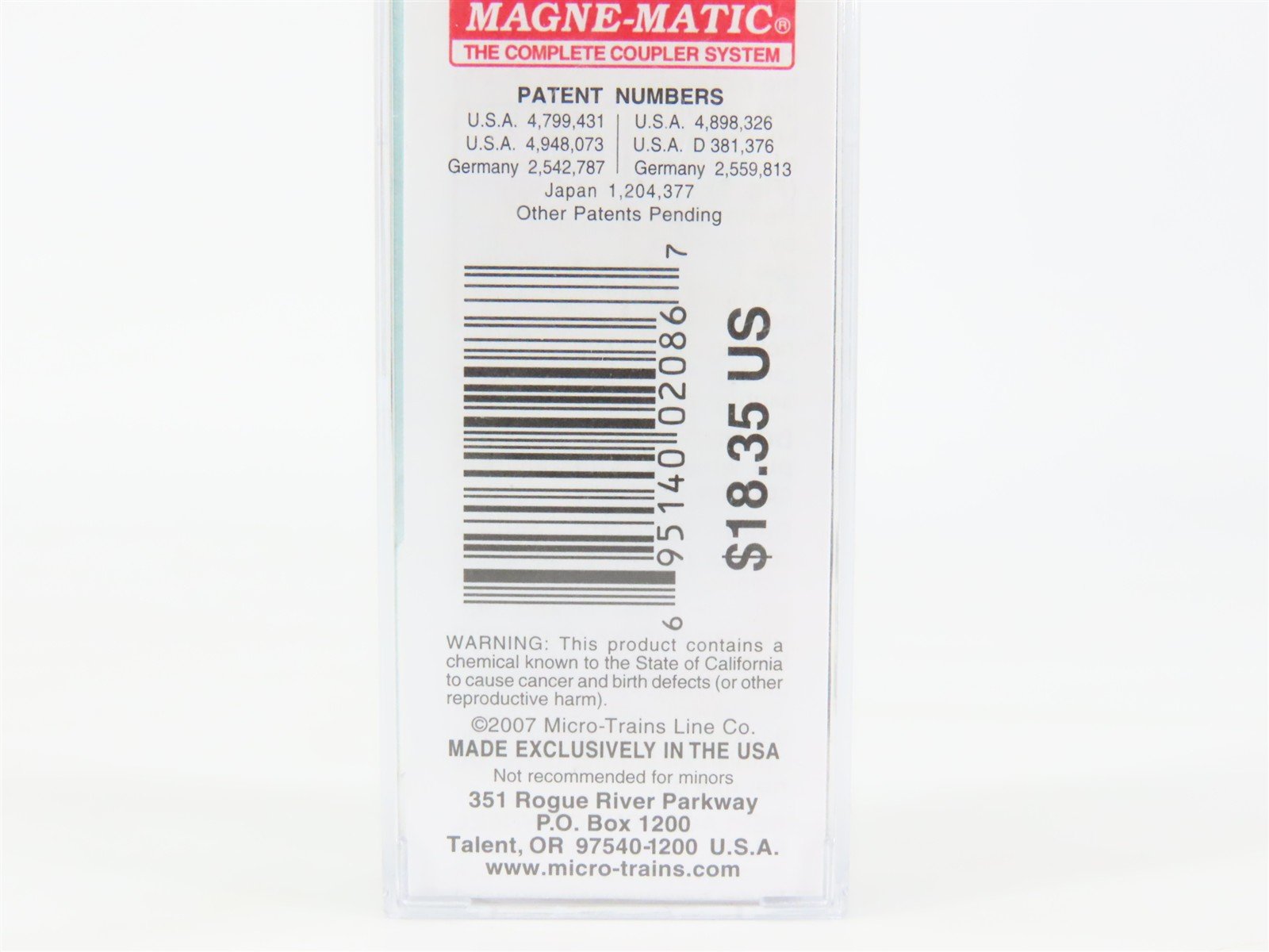 N Scale Micro-Trains MTL 07800120 CONX Conoco 50' Auto Box Car #50004