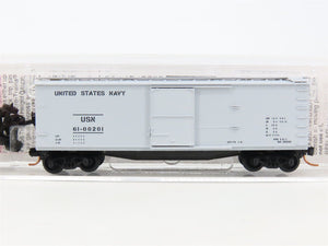 N Scale Micro-Trains MTL 04200050 USN United States Navy 40' Box Car #61-00201