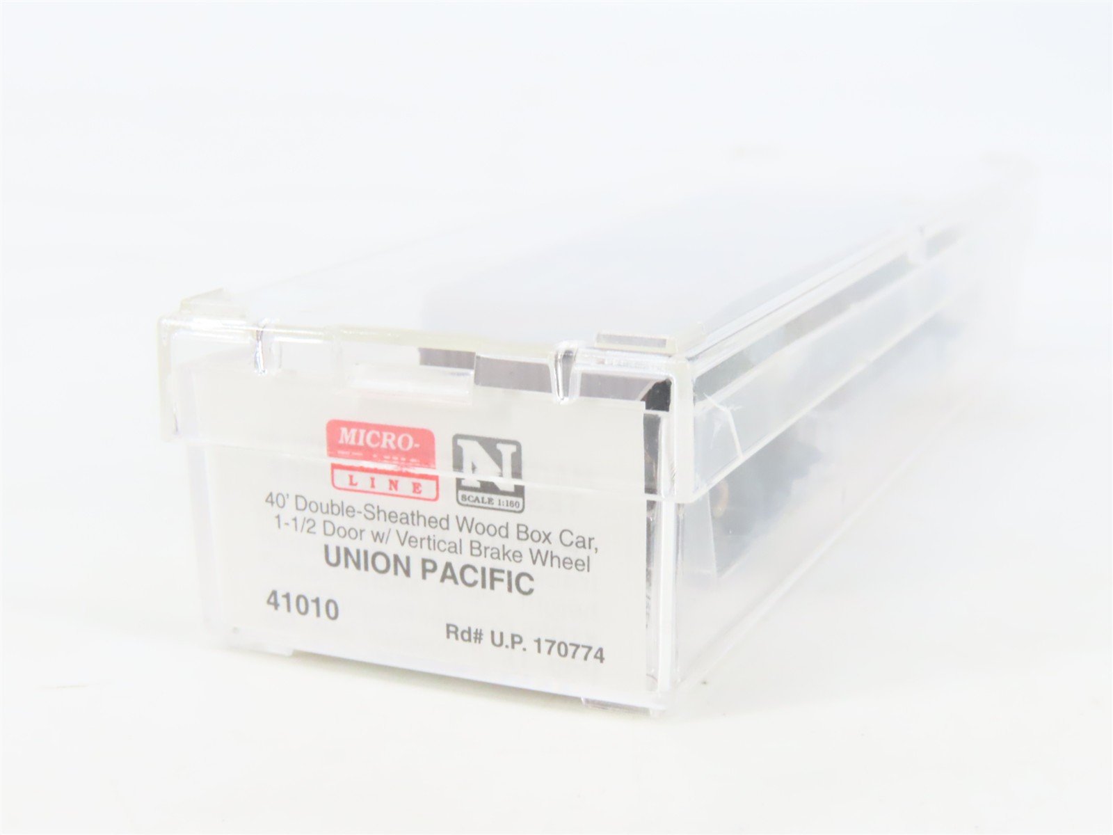 N Scale Micro-Trains MTL 41010 UP Union Pacific 40' Automobile Box Car #170774