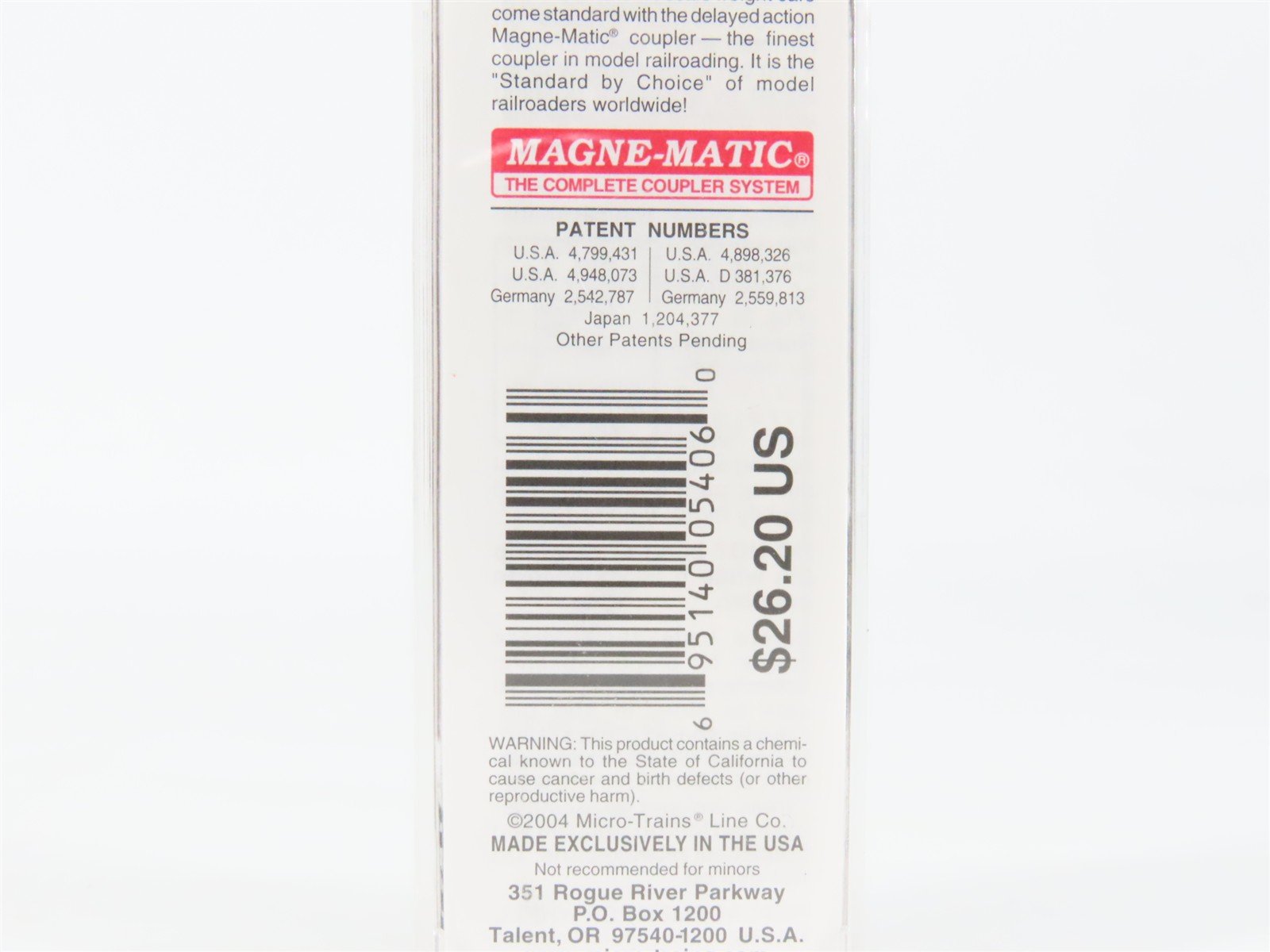N Scale Micro-Trains MTL 49400 SRLX Swift Refrigerator Line 40' Reefer #5193