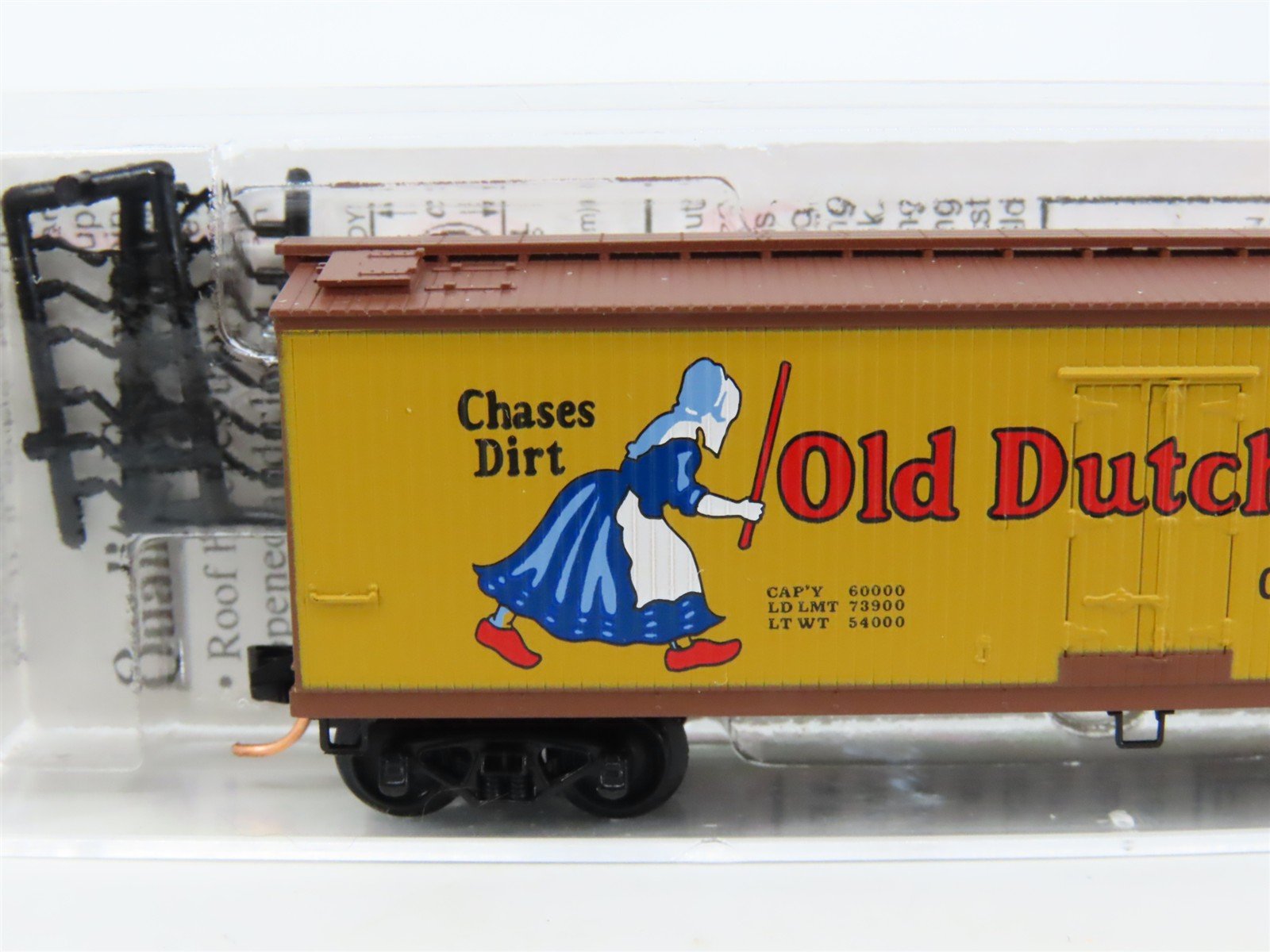 N Scale Micro-Trains MTL 49010 CRLX Cudahy Old Dutch Cleanser 40' Reefer #2954