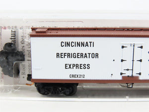 N Scale Micro-Trains MTL 04900090 CREX Cincinnati Abattoir Co. 40' Reefer #212